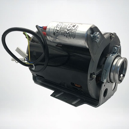 Sisme Electric Motor to suit Fluid-O-Tech Rotary Vane 70-400 Series; hollow shaft clamp mount; 240V single phase 0.37kW