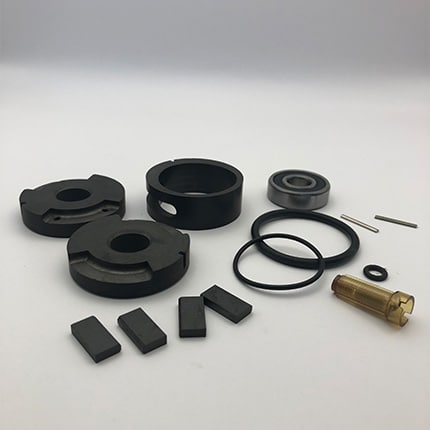 SVC Kit -PA300/301/310/311; 300ltr/hr Service Kit; including bearing, mechanical seal, Rear flange, vane pin, vanes, liner, front flange, O-rings, bypass valve (this pic can be used for service kits PA070; PA100; PA1500; PA200; PA300; PA400)